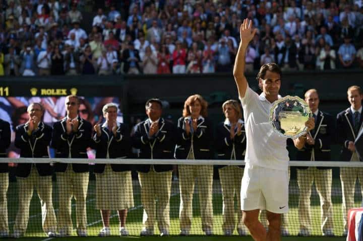 Federer Wimbledon Final 2014