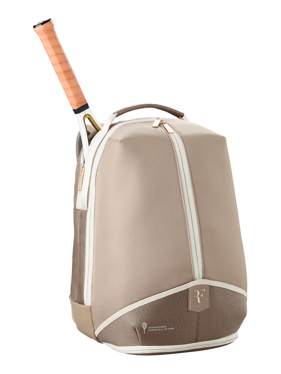 wilson rf hall of fame backpack bag with racket